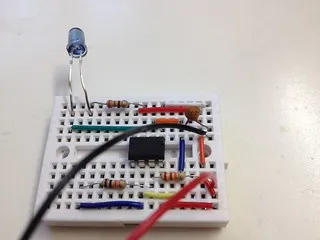 Infrared transmitter Using 555 Timer